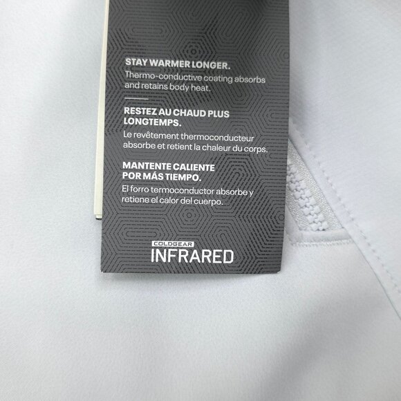 Under Armour Shield Jacket Infrared M Windproof Water-Repellent ColdGear Fitted - Picture 6 of 16